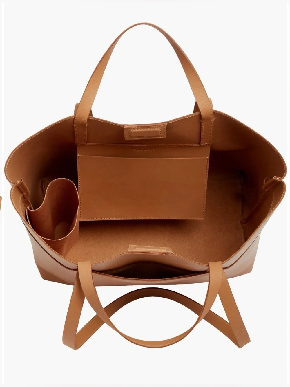 Madewell Medium Essentials Leather East/West Tote